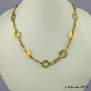 14KGP STEEL LUXURY NECKLACE