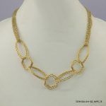 14KGP LUXURY STEEL NECKLACE