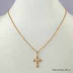 18KGP Cross Necklace