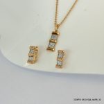 18KGP 2 Color GP Crystal Set