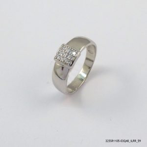 MENS CZ SILVER LUXURY RINGS