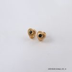 18KGP MONTANA CRYSTAL HEART HOOPS