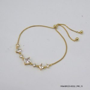 18KGP ZIPLOCK BRACELET