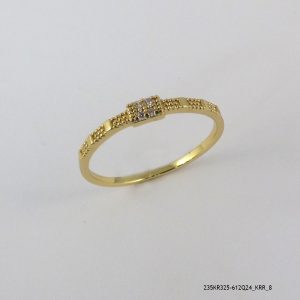 14KGP SYN CRYSTAL BAND