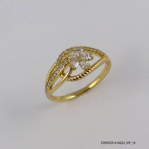 14KGP CZ RING