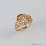 18KGP SYN CZ RING