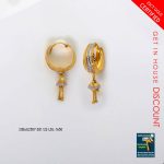 2Tonn Broad Dangling Gold Bali