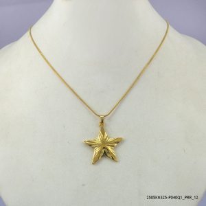 18KGP COSMIC STEEL NECKLACE