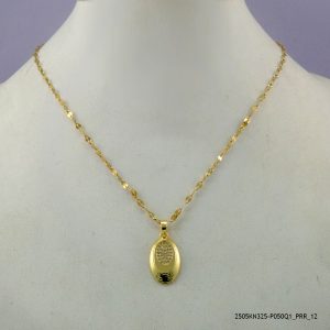 14KGP ELEGANT CRY TEEL NECKLACE