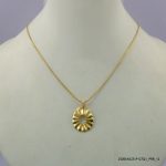 14KGP RETRO STEEL NECKLACE