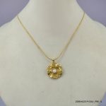 18KGP RETRO STEEL NECKLACE