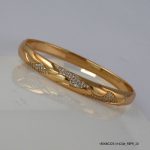 18KGP CRYSTAL BANGLE