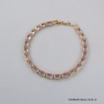 18KGP CRYSTAL TENNIS BRACELET