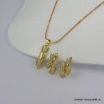 14KGP ELEGANT ZIRCON PEDANT/S