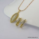 14KGP ELEGANT ZIRCON PEDANT/S