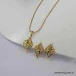 14KGP ELEGANT ZIRCON PEDANT/S