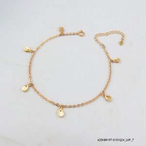 ROSE GOLD PLATED CHARMS BRACELET