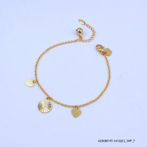 18KGP CHARM BRACELETS