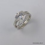ELEGANT 3PC ZIRCON RING