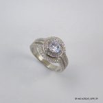 3 IN 1 SILVER ZIRCON RING