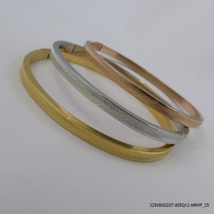 3PC 3 COLOR GP RETRO BANGLE