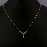 RGP SILVER ZIRCON NECKLACE