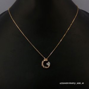RGP SILVER ZIRCON NECKLACE