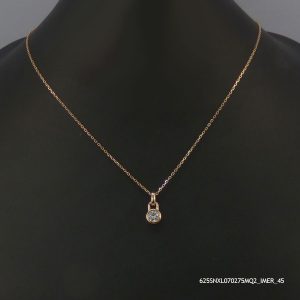 RGP SILVER ZIRCON NECKLACE