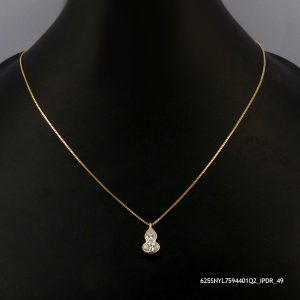 RGP SILVER ZIRCON NECKLACE
