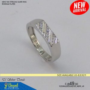 MENS 925 STERLING SILVER RINGS
