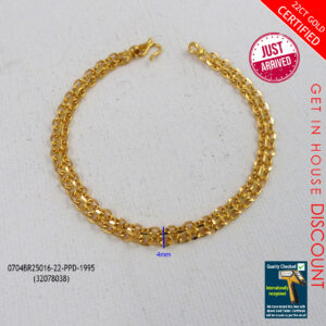 Teenage Mesh Gold Bracelet