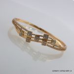 18KGB Elegant Zircon Bangle