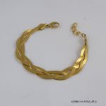 14KGP Plated Steel Bracelet