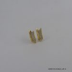 14KGP Zircon U Hoops