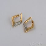 2Color 18KGP Euro Earring