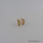 2Color 18KGP U Hoops
