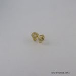 14KGP Zircon Hoops