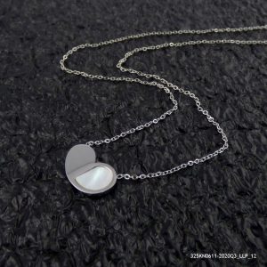 STEEL HEART NECKLACE