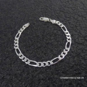 RP Sterling Silver Figareo 180 Mens Bracelet