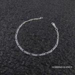 RP Sterling Silver Figaro 60 Unisex Bracelet