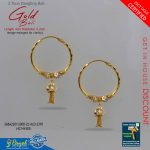 2Tonn Dangling Ball Gold Bali