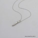 925 Sterling Silver Zircon Necklace