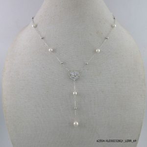 925 Sterling Silver Syn Pearl