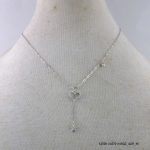 925 Sterling Silver Zircon Necklace