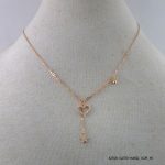 RGP Silver Heart Zircon Necklace