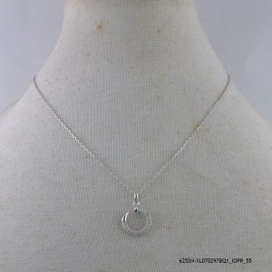 925 Sterling Silver Zircon Necklace