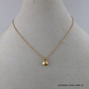18KGP Crystal Copper Necklace