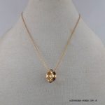 18KGP Amethyst Charms Necklace