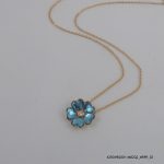 18KGP Montana Heart Crystal Necklace