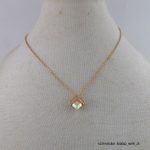18KGP ab 2x Crystal Necklace